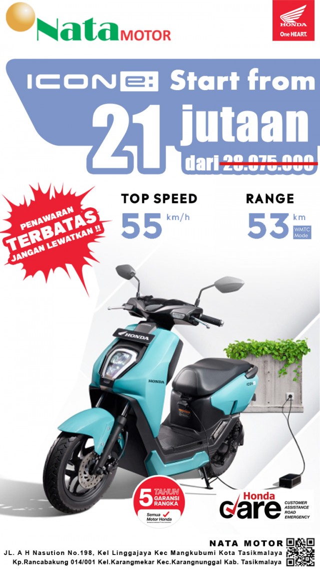 Promo Motor Listrik Honda - ICON e: